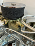 Tri-Power Chrome Air Cleaners Complete With Correct Reproduction A193C Foam Elements and Screens.  (Plus More)