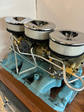1957-58 Complete Air Cleaner Set - With Paper Filters