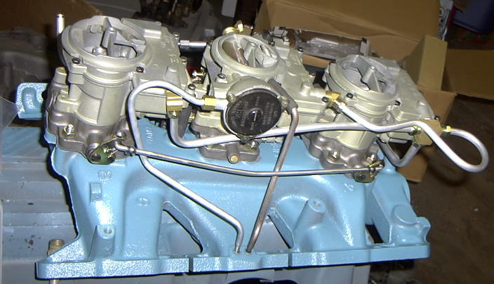1964 - 1965 Fuel Lines and Fittings – Pontiac Tripower