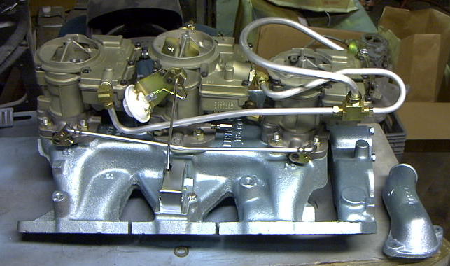 thumbnail image 2 of MMC 1966 Pontiac Tri-Power Fuel Line Kit – 389/421 GTO – With Front Block And Fittings 2 of 5