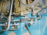 1958 Tripower Mechanical linkage