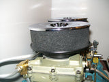 Tri-Power Chome Air Cleaners Complete with Reproduction A193C Foam Elements and Screens. (Plus More)