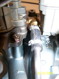 1959-1966 Power Brake Fittings and Line to Booster