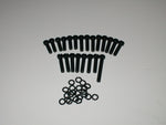 New, Blackened, Screw and Washer Sets